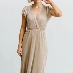 Baltic Born extra small, pleated maxi dress
